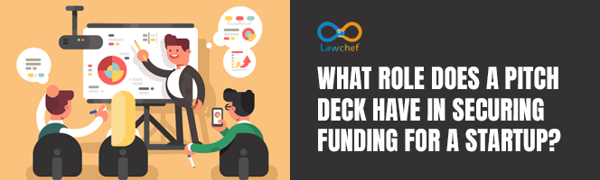 What role does a pitch deck have in securing funding for a start-up?