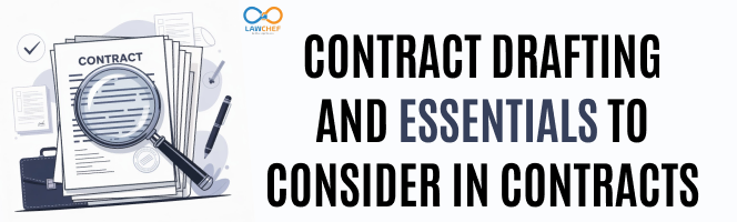 Contract Drafting and Essentials to consider in Contracts