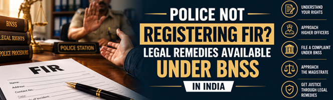 Police Not Registering FIR? Legal Remedies Available Under BNSS in India