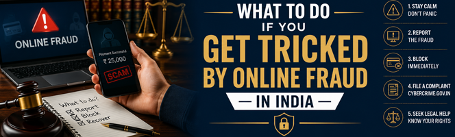 What to Do If You Get Tricked by Online Fraud in India
