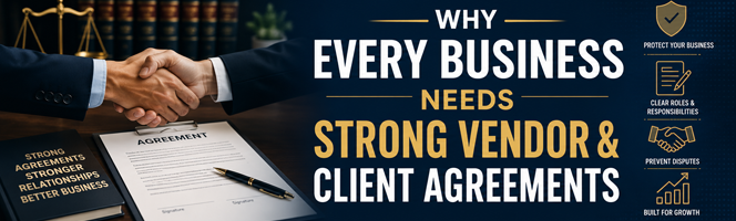 Why Every Business Needs Strong Vendor & Client Agreements